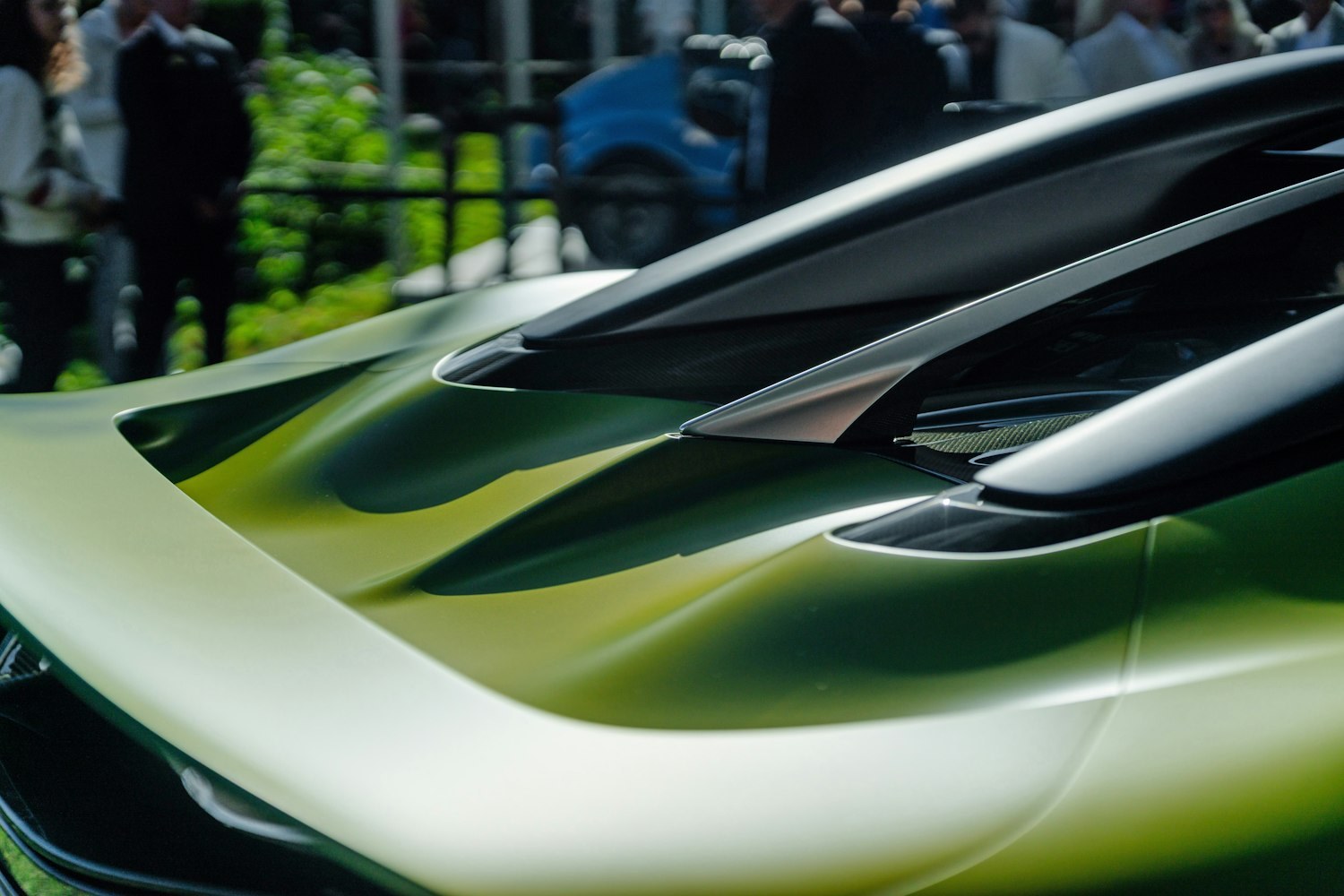 La brouillard, première européenne pour la nouvelle Bugatti