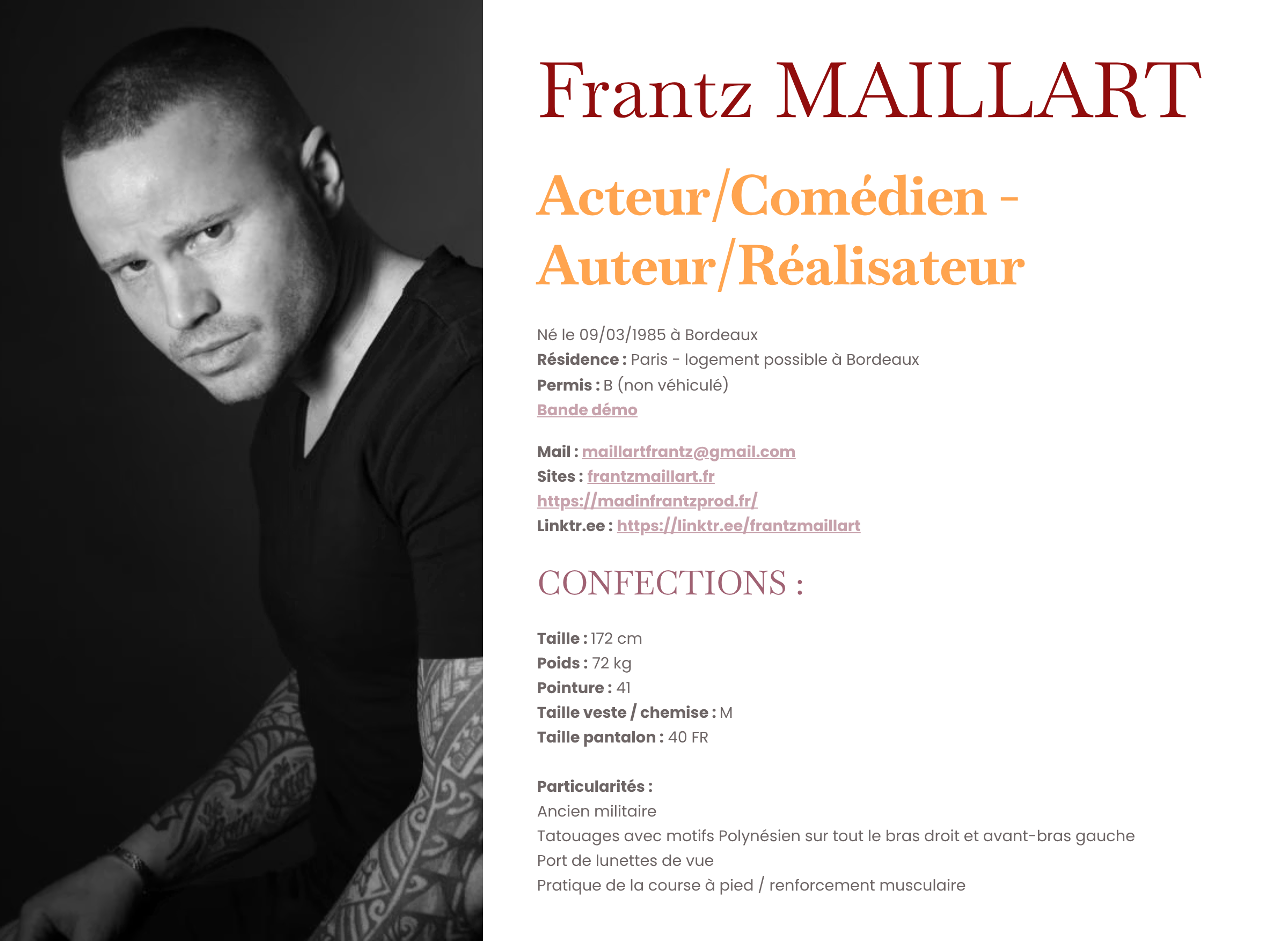 CV Frantz Maillart