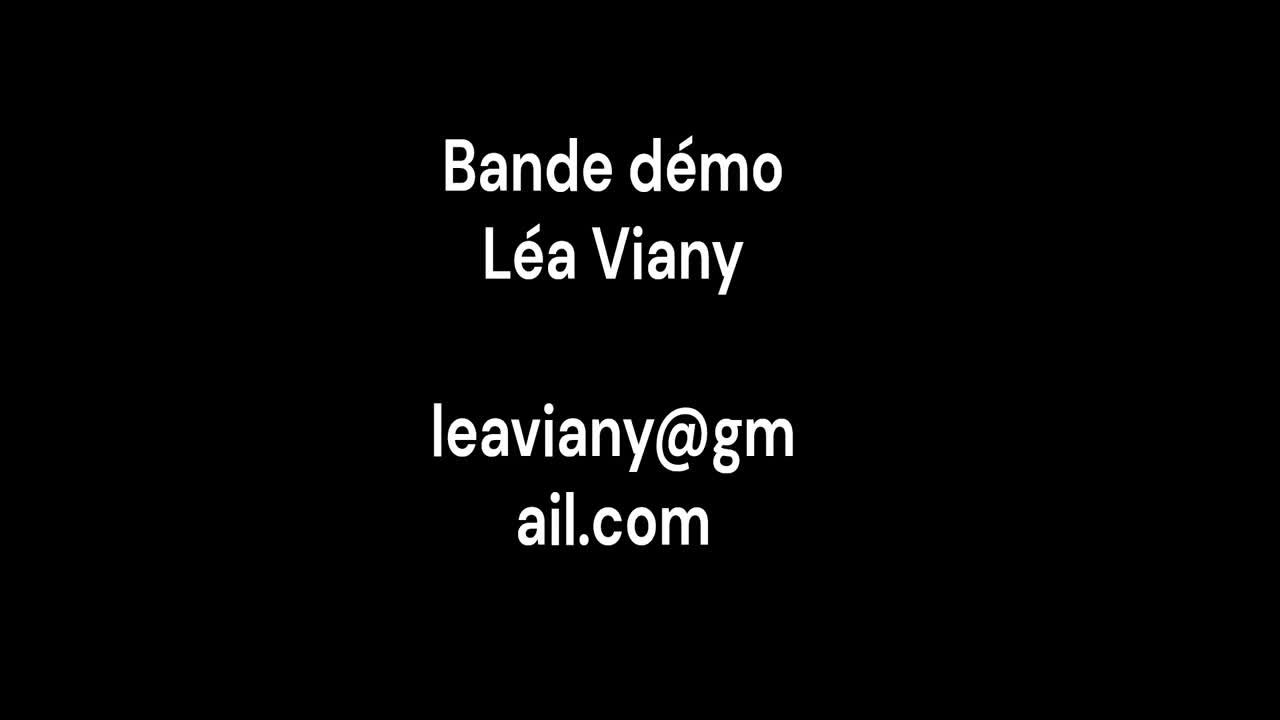 Bande démo Léa Viany